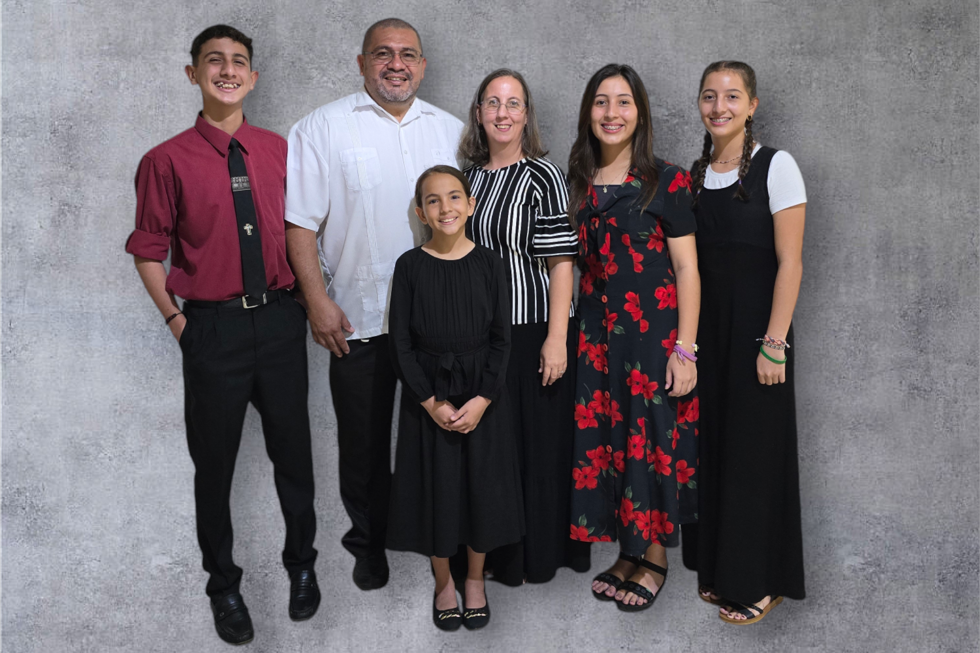 The Rodriguez family, missionaries with Panama For Jesus